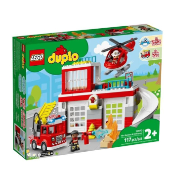 LEGO(R) DUPLO 10970 Remiza strażacka i helikopter